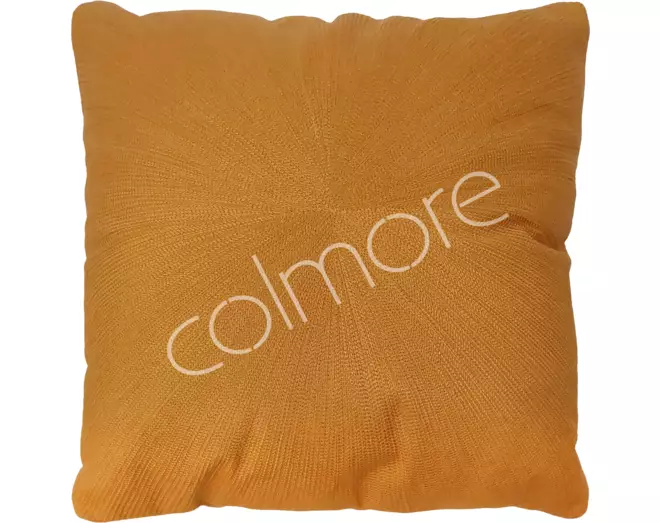 Kussen licht oranje - 50x50 cm