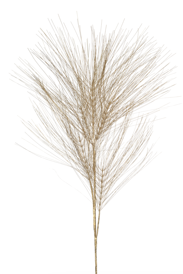 Gouden tak pine needle H140 cm