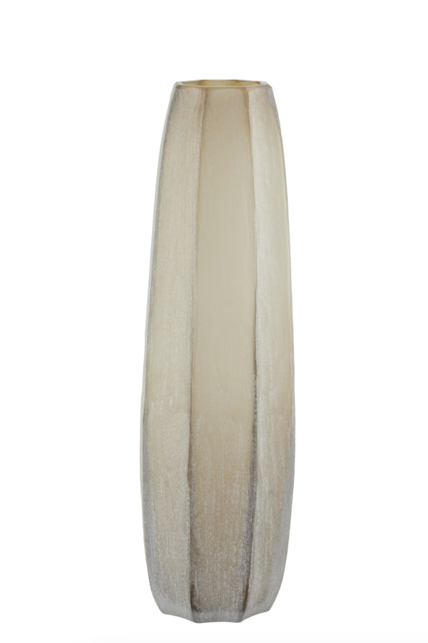 Vaas Bradley glas licht bruin - H60 cm