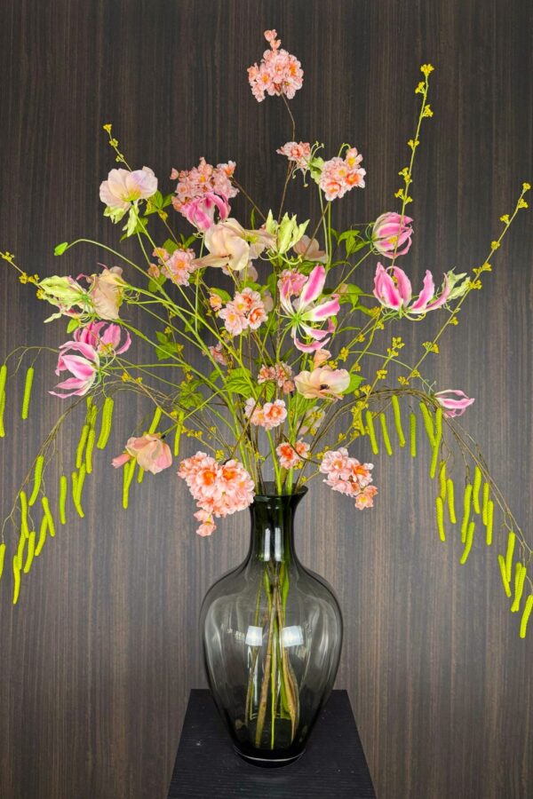 zijdebloemen boeket belle