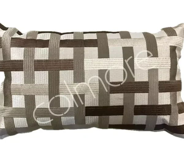 Kussen Meadow beige bruin 60x35 cm