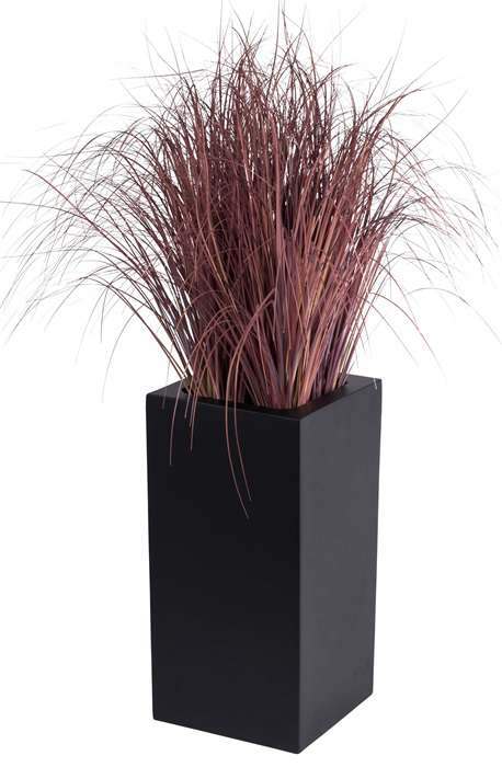 grote zwarte bloempot