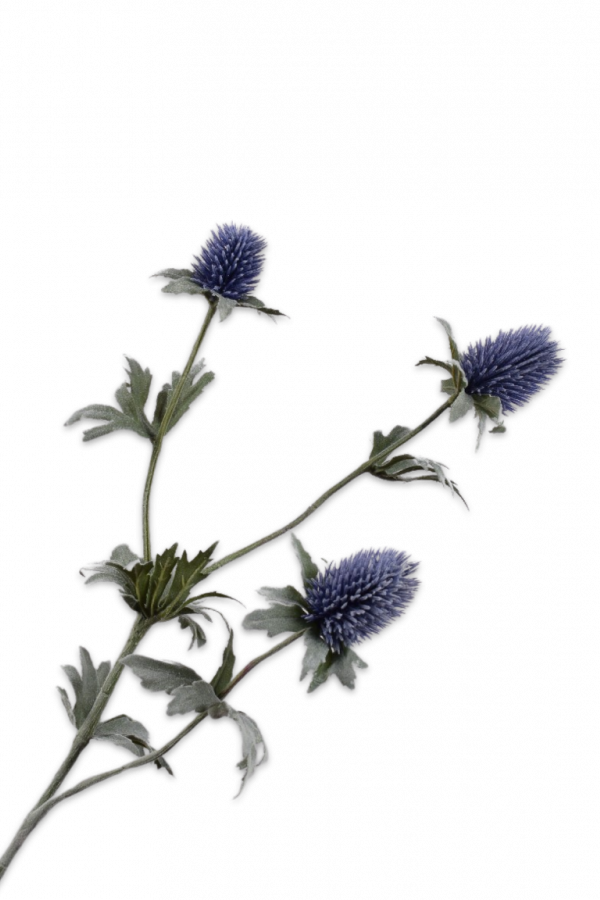 Distel tak blauw 78 cm Silk-ka