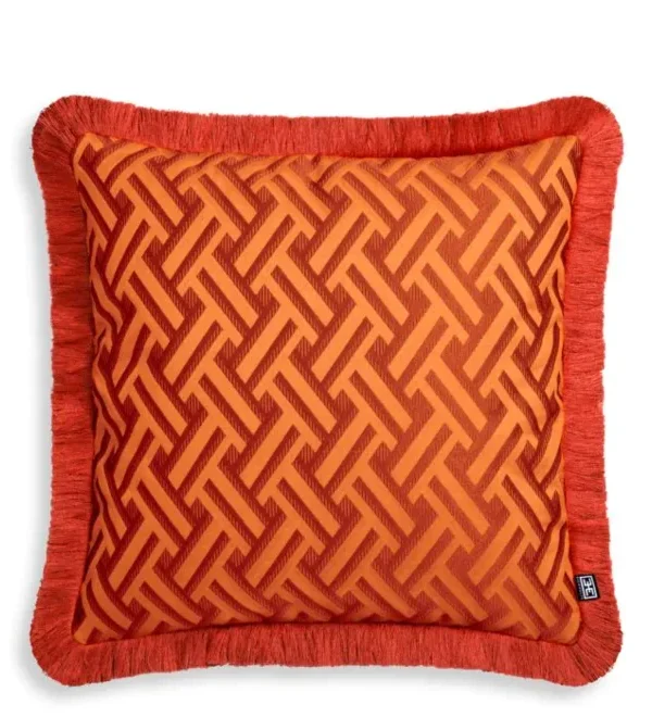 eichholtz oranje kussen