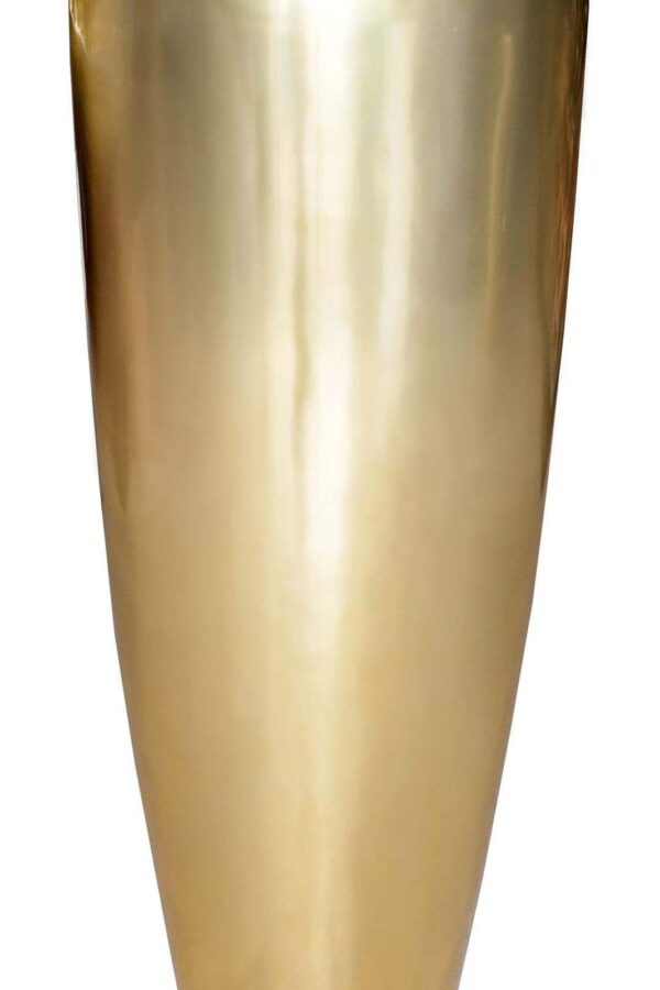gouden bloempot