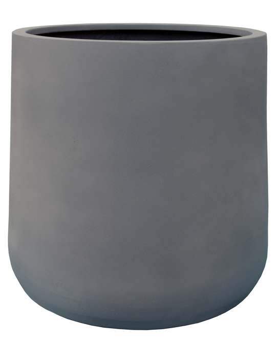 grijze bloempot
