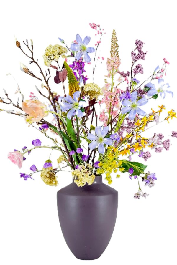groot zijde bloemen boeket jennis