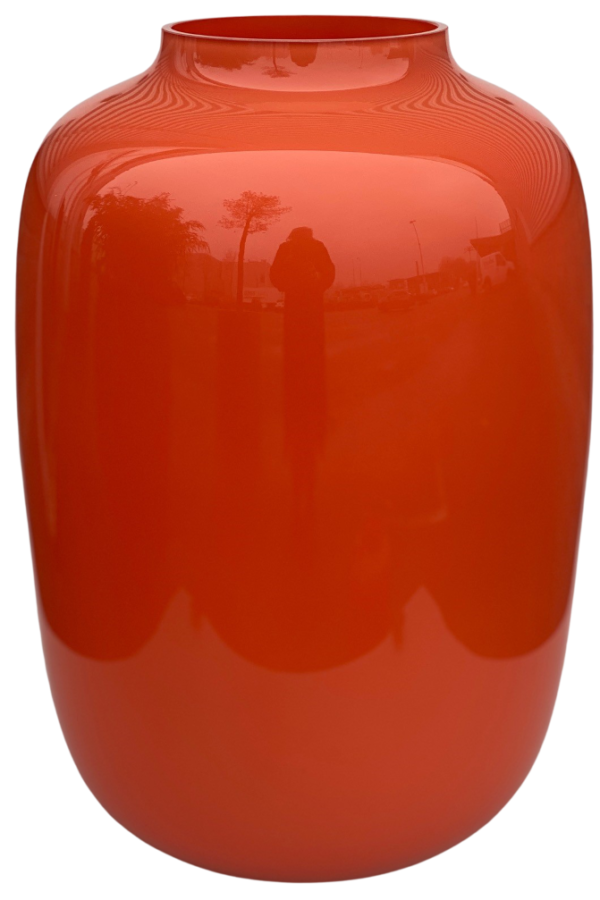 oranje vaas