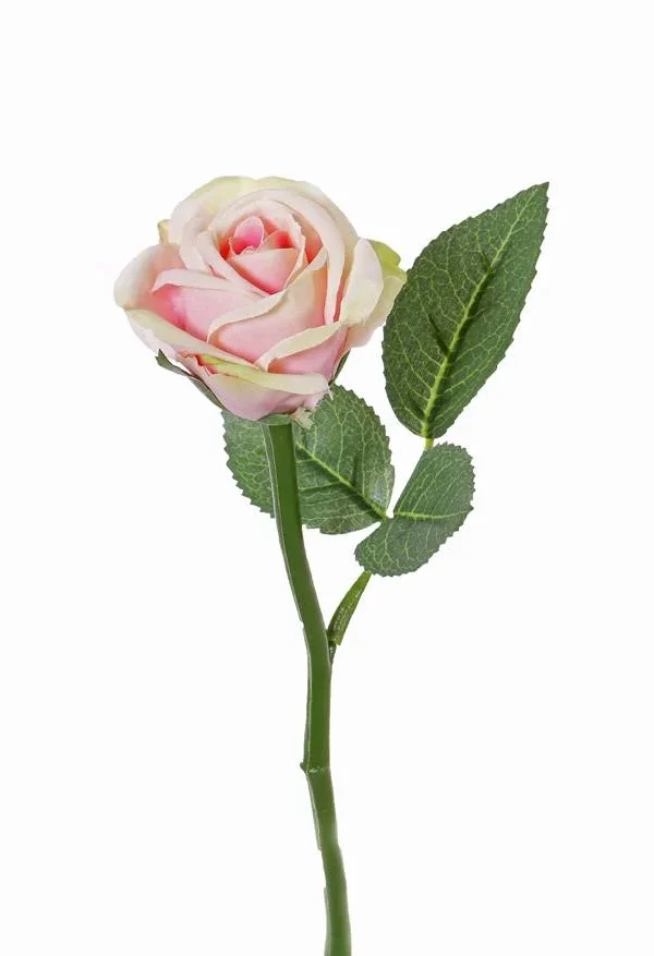 roze kunstroosje