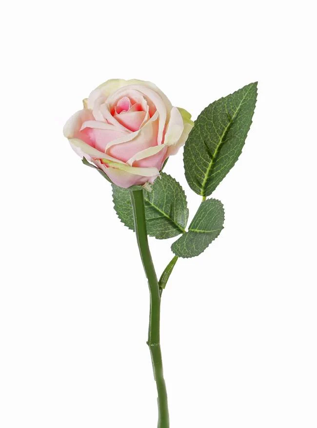roze kunstroosje