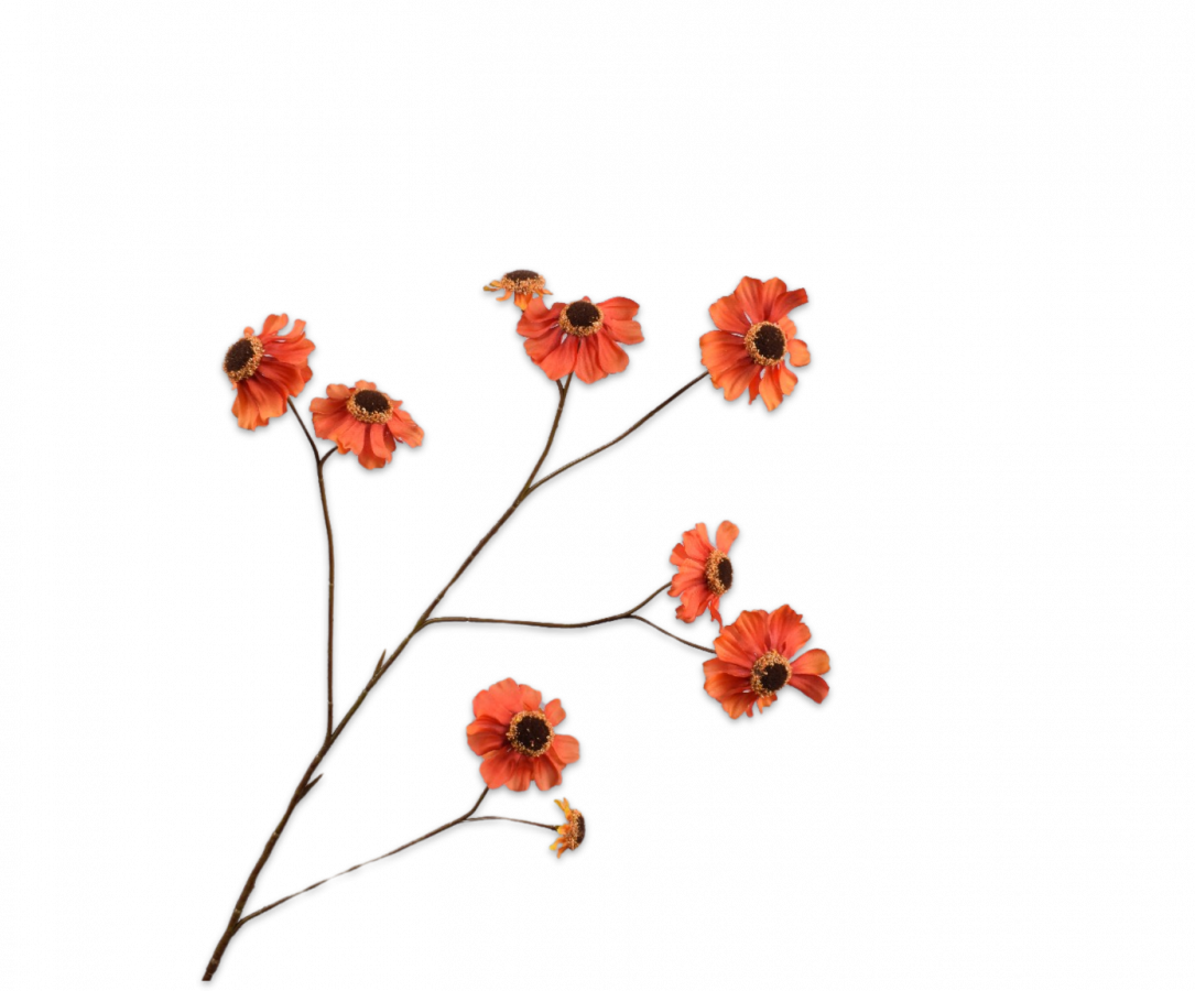 Rudbeckia tak oranje 110 cm Silk-ka