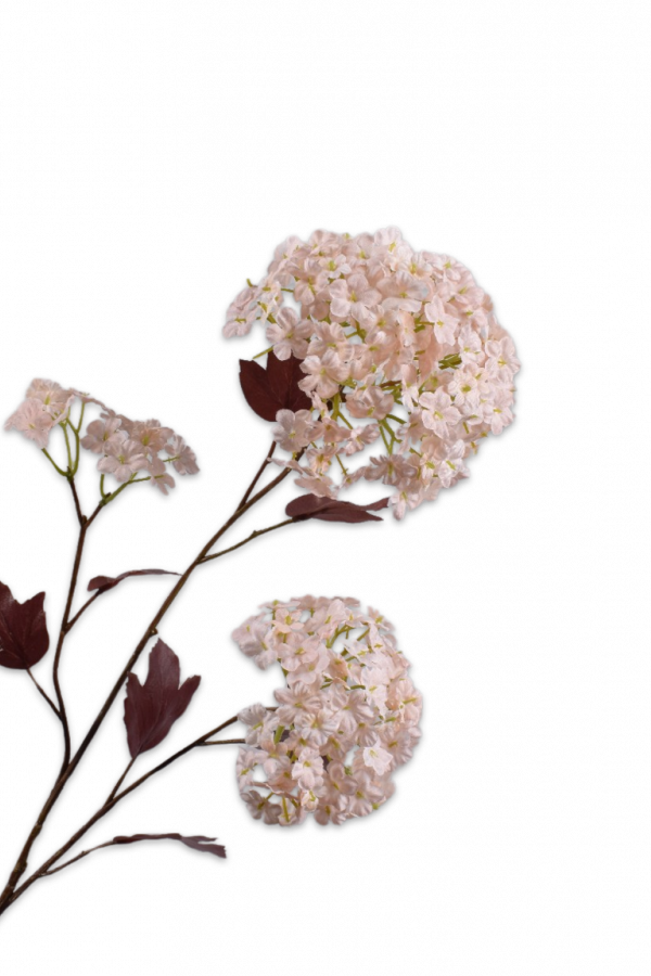 Sneeuwbal tak perzik 69 cm Silk-ka