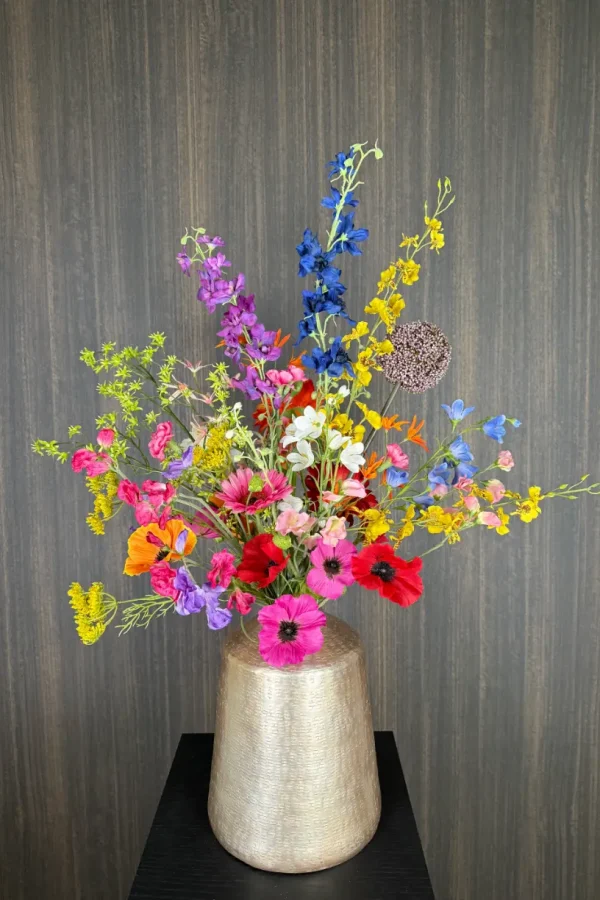 zijdebloemen boeket Lotte