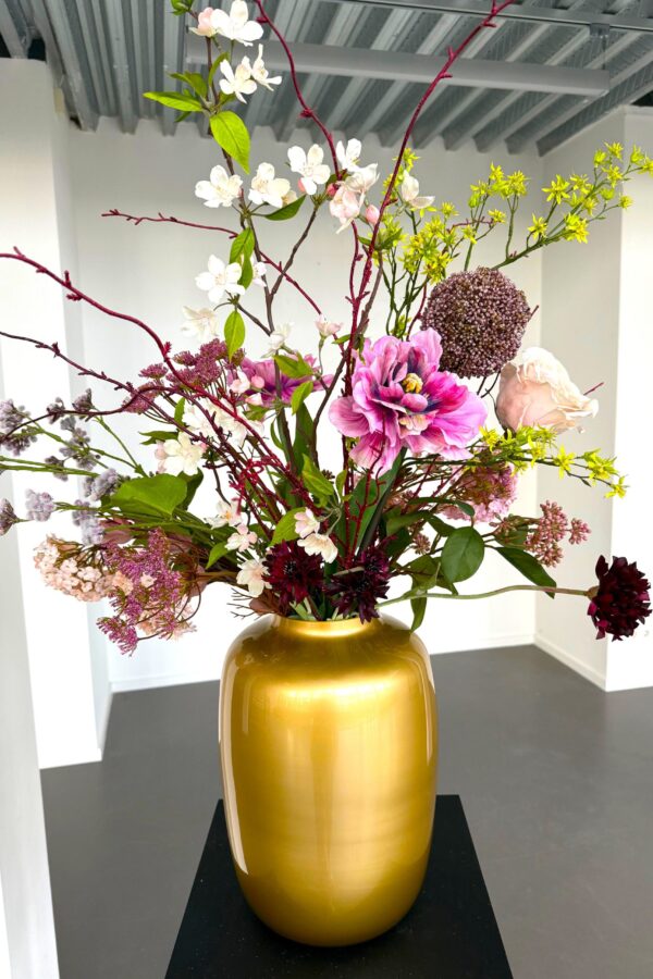 zijden bloemen boeket Linde