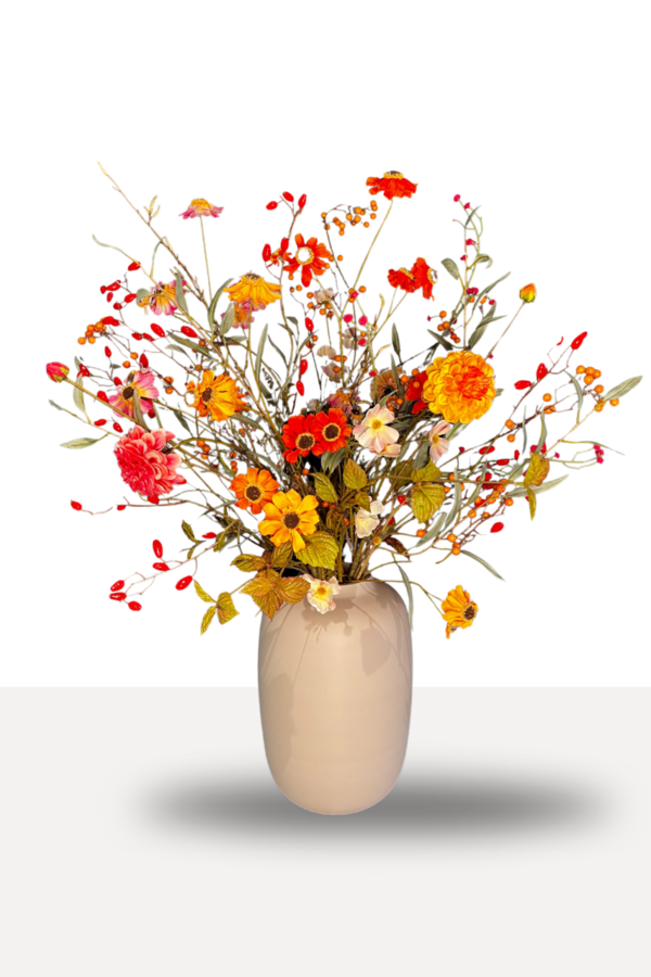 zijdenbloemen boeket Evi