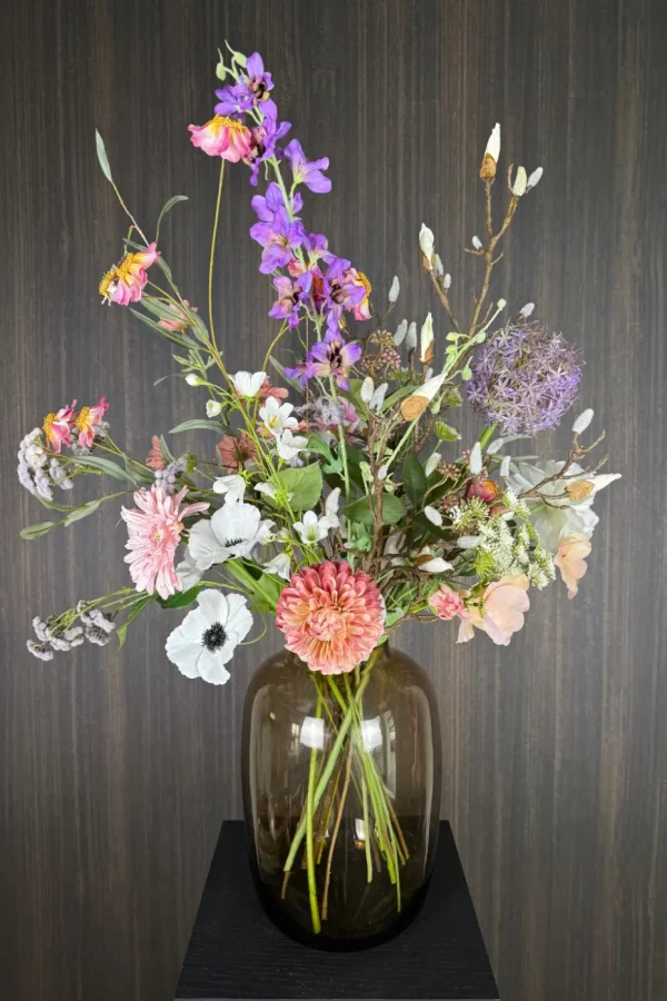 zijdenbloemen boeket Inge