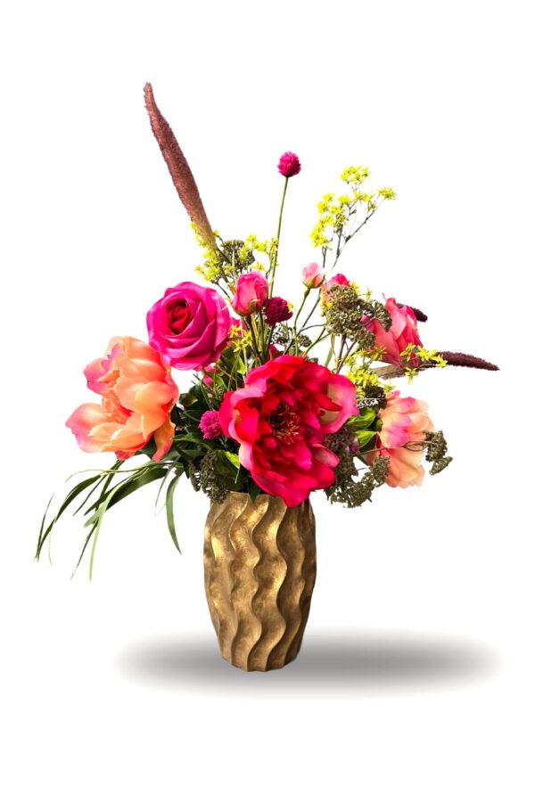zijdenbloemen boeket Rosie
