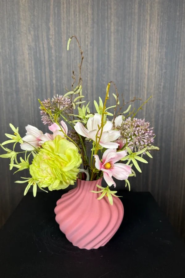 Kunstbloemen boeket Annie - inclusief vaasje